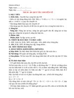 Giáo án toán 6 kì 2  soạn chuẩn cv 5512 và cv 3280 mới nhất (phần số học)