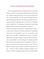 Nhà văn Lê Tràng Kiều, một cuộc đời hành động