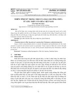 Thiên tính nữ trong thơ của Mai Am công chúa từ góc nhìn văn hóa Việt Nam