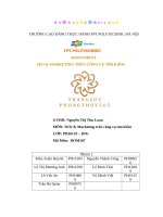 Assignment DOM107 Seo công cụ tìm kiếm