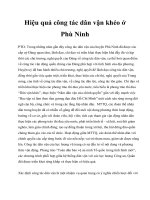 Hiệu quả công tác dân vận khéo ở Phù Ninh