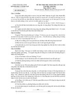 Đề thi học sinh giỏi môn GDCD lớp 11 cấp tỉnh năm 2020-2021 - Sở GD&ĐT Bắc Ninh