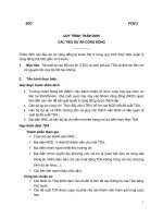 Quy trình thẩm định các tiểu dự án cộng đồng