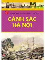 kể chuyện thăng long-hà nội: cảnh sắc hà nội