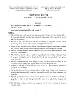 Đề thi kinh tế chính trị