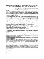 Đánh giá kết quả điều trị gãy kín liên mấu chuyển xương đùi người cao tuổi bằng thay khớp háng bán phần Bipolar