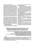 Đánh giá kết quả bước đầu điều trị u xơ tử cung bằng hệ thống siêu âm hội tụ cường độ cao tại bệnh viện Trường Đại học Y Dược Cần Thơ