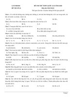 Đề thi THPT QG năm 2020   môn hóa học   lovebook   đề số 10