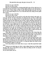 loi dan chuong trinh van nghe 2011