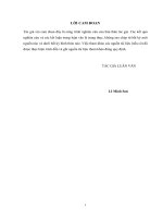 Luận văn Thạc sĩ Quản lý kinh tế: Tăng cường công tác kiểm soát chi thường xuyên Ngân sách nhà nước qua Kho bạc Nhà nước Văn Quan, tỉnh Lạng Sơn