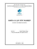 Khóa luận tốt nghiệp Tài chính ngân hàng: Phân tích tình hình tài chính và một số biện pháp cải thiện tình hình tài chính tại Công ty Cổ phần Vận tải Xăng dầu VIPCO