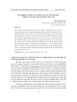 Quá trình cải biến và sự thiết lập các viện Đại học ở miền Nam Việt Nam giai đoạn 1954-1957