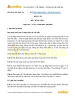 Đề thi học sinh giỏi môn Ngữ văn lớp 12 cấp tỉnh năm 2020-2021 có đáp án - Sở GD&ĐT Sơn La