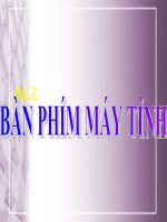 Bai 3 Ban phim may tinh