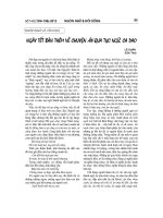 Ngày tết bàn thêm về chuyện ăn qua tục ngữ, ca dao