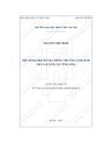 Tóm tắt Luận văn Thạc sĩ Kỹ thuật xây dựng công trình: Một số bài học rút ra trong thi công tầng hầm nhà cao tầng tại Vĩnh Long