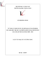 Tóm tắt luận văn Thạc sĩ Y tế công cộng: Tử vong và một số yếu tố liên quan ở người bệnh HIV/AIDS điều trị ARV tại phòng khám ngoại trú huyện Gia Lâm, Hà Nội giai đoạn 2008–2018