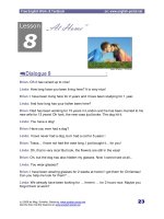free english lesson8 