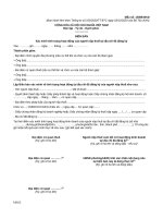 Mẫu Biên bản xác minh tình trạng hoạt động của người nộp thuế tại địa chỉ đã đăng ký (Mẫu số: 15/BB-BKD)