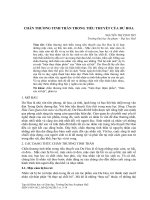 Chấn thương tinh thần trong tiểu thuyết của Dư Hoa