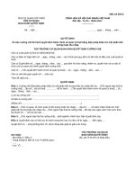 Mẫu Quyết định về việc cưỡng chế thi hành quyết định hành chính về quản lý thuế bằng biện pháp khấu trừ một phần tiền lương hoặc thu nhập (Mẫu số: 02/CC)