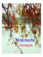 Ha Noi mua thu cua Trinh Cong Son