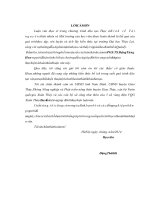 Đề xuất một số giải pháp nhằm phát triển mô hình sinh kế cộng đồng trong bối cảnh biến đổi khí hậu tại khu vực vườn quốc gia Xuân Thủy, huyện Giao Thủy, tỉnh Nam Định (Luận văn thạc sĩ file word)