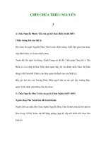CHÍN CHÚA TRIỀU NGUYỄN 3