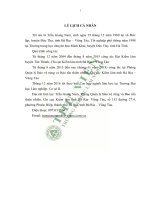 Đặc điểm lâm học của trạng thái rừng giàu và trạng thái rừng trung bình thuộc rừng kín thường xanh hơi ẩm nhiệt đới tại Khu bảo tồn thiên nhiên Bình Châu