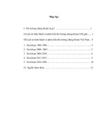 Lịch sử hình thành và phát triển của thị trường chứng khoán Thế giới và Việt Nam