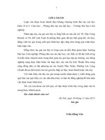 Nghiên cứu nguyên nhân mất rừng và suy thoái rừng làm cơ sở đề xuất giải pháp bảo vệ và phát triển rừng tại tỉnh thanh hóa 