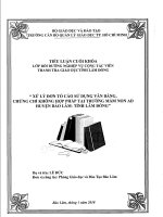 Xử lý đơn tố cáo sử dụng văn bằng chứng chỉ không hợp pháp tại trường mầm non 