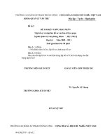 Đề thi kết thúc học phần lập hồ sơ và nộp lưu hồ sơ vào lưu trữ cơ quan - Đề số 2