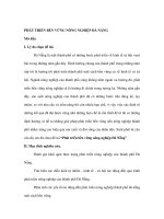 Đồng bộ kinh tế ngành, đồng bộ kinh tế vùng với bền vững trong kinh tế Việt nam