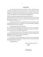 (Luận văn thạc sĩ file word) Nghiên cứu cơ sở khoa học và thực tiễn của giải pháp tiêu để phát triển bền vững kinh tế xã hội cho huyện Thuận Thành  tỉnh Bắc Ninh