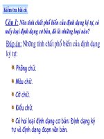 Bai 17 Dinh Dang Doan Van ban