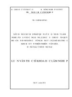 Xây dựng các giải pháp quản lý sử dụng đất lâm nghiệp dựa vào cộng đồng, làm cơ sở cho dự án quy hoạch ổn định dân cư vùng rừng tại xã mã đài thuộc khu bảo tồn thiên nhiên   văn hóa đồng nai, tỉnh đồng nai 