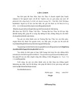 Nghiên cứu các giải pháp cấp nước để phát triển bền vững kinh tế xã hội cho huyện Lương Tài tỉnh Bắc Ninh (Luận văn thạc sĩ file word)