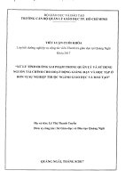 Xử lý sai phạm trong quản lý và sử dụng tài chính của hoạt động dạy và học ở đơn vị sự nghiệp giáo dục 