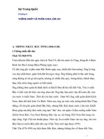 Lịch sử Trung Quốc phần 2 chương 5