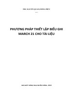 Kỹ thuật thiết lập biểu ghi Marc 21 cho tài liệu: Phần 1