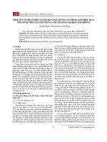 Hướng dẫn sinh viên chuyên tiếng Anh Trường Đại học Hải Phòng thực hành kĩ năng viết luận tiếng Anh hiệu quả