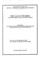 Giải quyết tình huống giáo viên không soạn bài khi lên lớp ở trường mầm non 