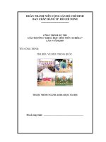 Tìm hiểu về diều trung quốc    công trình dự thi giải thưởng sinh viên nghiên cứu khoa học euréka lần thứ 9 năm 2007    tp  hồ chí minh    đoàn thanh niên cộng sản hồ chí minh  ban chấp hành tp  hồ ch 