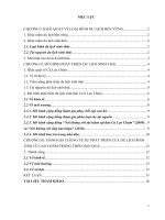 (Thảo luận du lịch bền vững) Mô hình phát triển du lịch sinh thái ở một địa phương ở nước ta