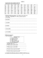 on tap tieng anh lop 5