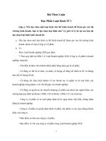 Nếu lựa chọn một loại hình chủ thể kinh doanh để tham gia vào thị trường kinh doanh, bạn sẽ lựa chọn loại hình nào? Lý giải rõ lý do tại sao bạn lại lựa chọn loại hình kinh doanh đó