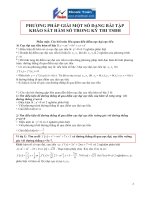 Khao sat ham so LTDH 2012