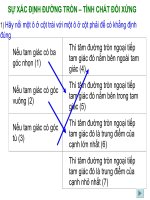 su xac dinh duong tron