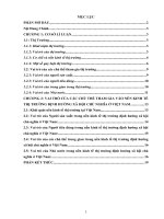 Thị trường và vai trò của các chủ thể tham gia thị trường; liên hệ vấn đề này ở Việt Nam